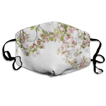

Mouth Mask Breath of Spring Print Masks - Breathable Adjustable Windproof Mouth-Muffle, Camping Running for Women and Men