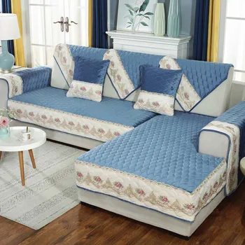 

Hot 4 Colors Sofa Cover Couch Cover Pet Dog Kids Mat Flannel Sofa Protector Cover Non-slip Dirt-proof Seats Mat For Lving Room