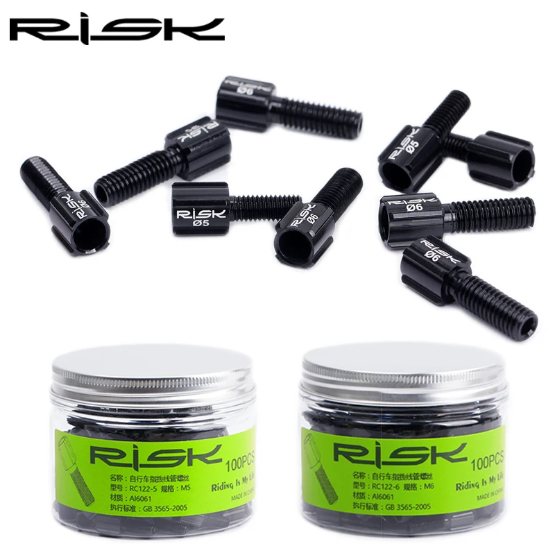 RISK 2 шт. велосипедный рычаг переключения передач регулировочные винты для MTB