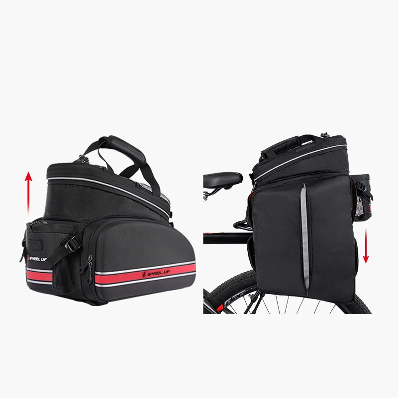 

Waterproof Handlebar Rear Seat Tail Bag Cover Phone Holder Storage Pouch Gear