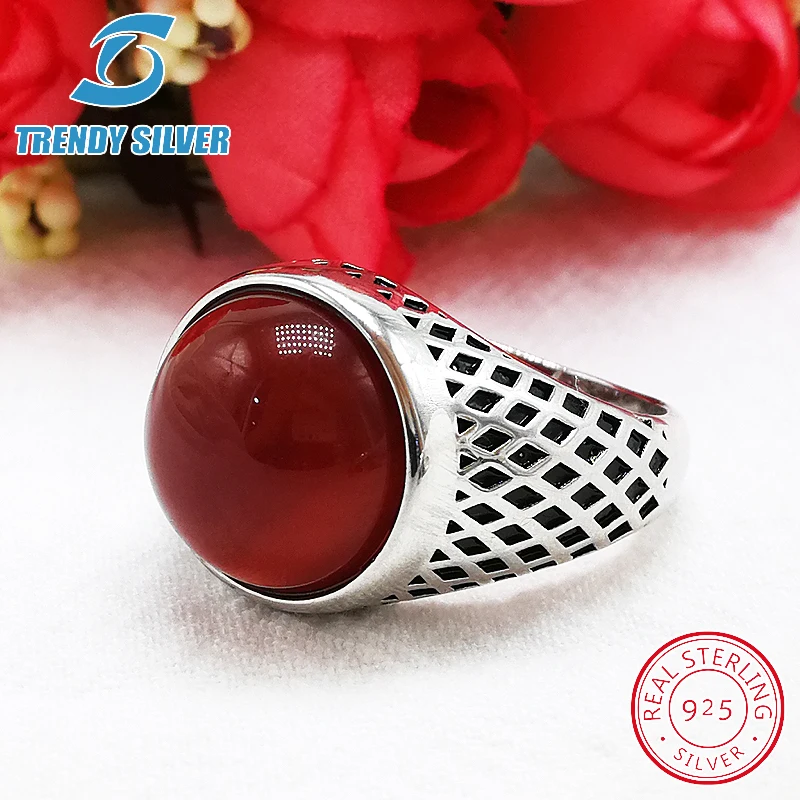 Серебро 925, ювелирные изделия, мужские кольца, мужские аксессуары, бирюзовый драгоценный камень, натуральный оникс, агат,, Трендовое серебро