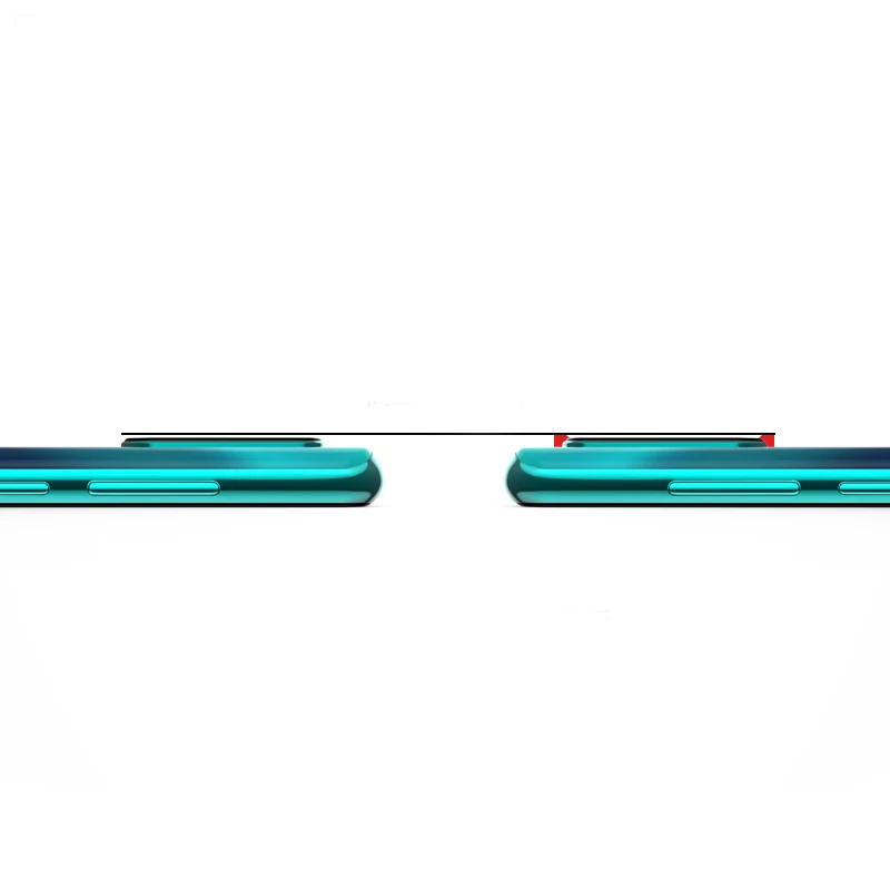 Чехол EXUNTON для задней камеры Huawei P20 Pro Lite с алюминиевым кольцом защита объектива