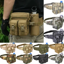Уличная Военная Тактическая Сумка водонепроницаемые Оксфорд Молл рыболовные сумки походная сумка для бутылки Bolsillo поясная сумка