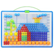 Best Offers Mushroom Pin Manual Beads Puzzle Large Box 296 Pieces of Board DIY Puzzle Toys Children's Day Gifts Toys for Children Puzzles Best Offers Mushroom Pin Manual Beads Puzzle Large Box 296 Pieces of Board DIY Puzzle Toys Children's Day Gifts Toys for Children Puzzles