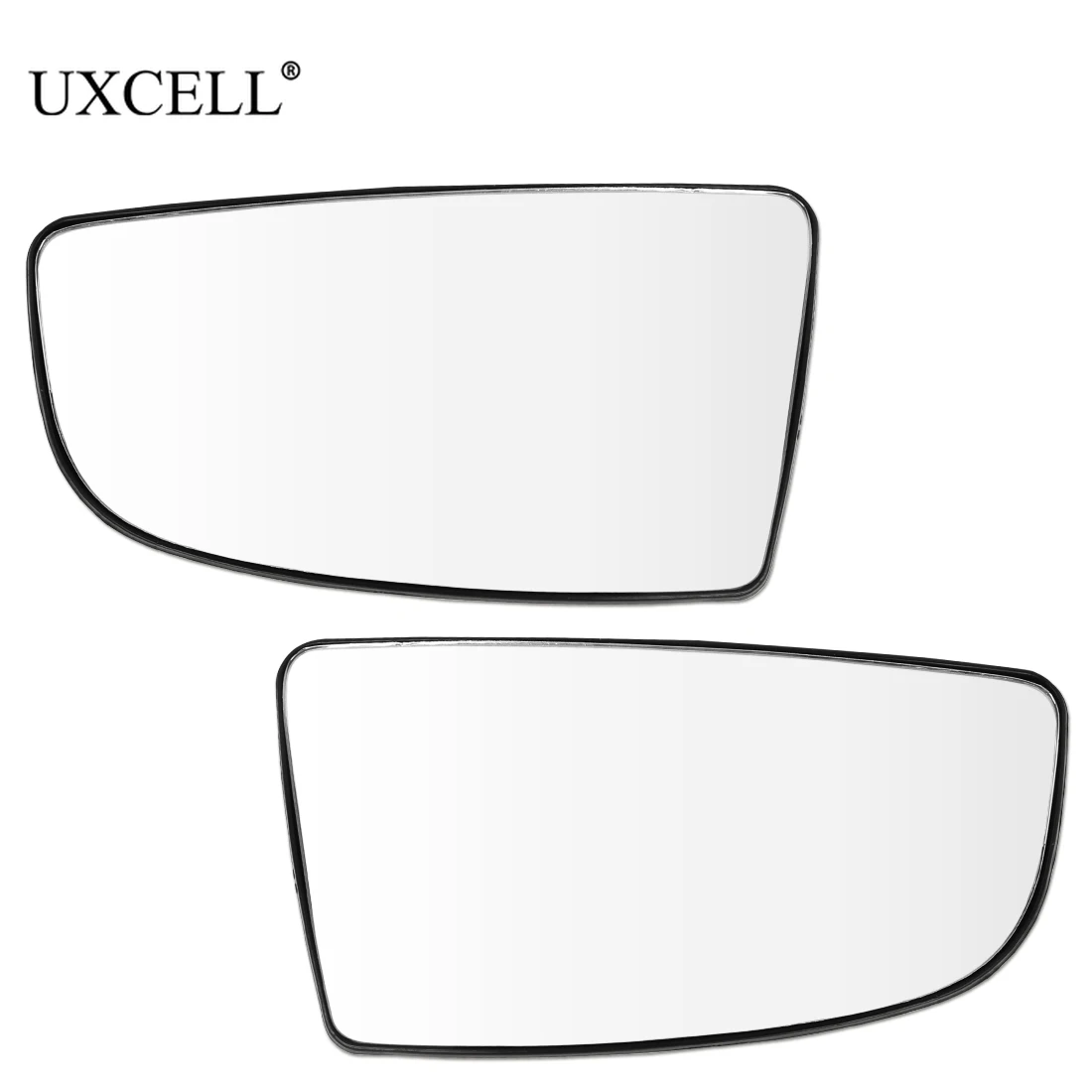 

Левое и правое боковое зеркало Uxcell для Ford Transit T150 T250 T350 2015-2017, стекло для зеркала заднего вида с подложкой