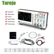 

LCD Digital Multifunctional Oscilloscope Built In DDS Signal Generator 110MHz Dual Channel Measuring Professional Oscilloscope