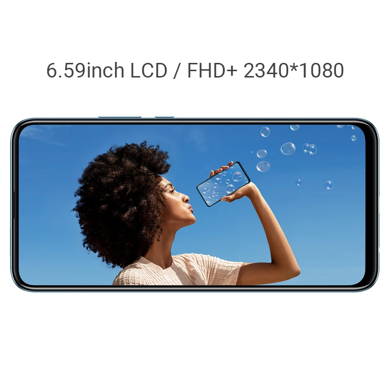 Новый оригинальный huawei Enjoy 10 plus сотовый телефон 6 59 дюймов 2340x1080P Android 9 1 Kirin 710F 128G