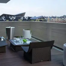 

5*0.9 M Balcony Fence Privacy Net Summer Garden Viewing Courtyard Shade Outdoor Net House Cover Anti-Aging Fence Y3X1