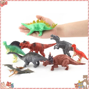 

20pcs Dinosaur Toy Jurassic Simulation PVC Model Action Figure Kids Children Simulation Animal Model Toy Set (8 Big+12 Small)