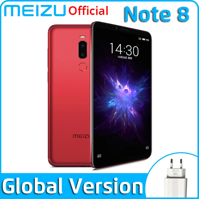 Мобильный телефон Meizu Note 8 глобальной версии 4 ГБ 64 восьмиядерный процессор Snapdragon
