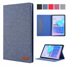 Case For Samsung Galaxy Tab S6 10.5 SM-T860 SM-T865 T860 10.5" Cover Funda Tablet PU Leather Stand Shell Smart Fundas Coque