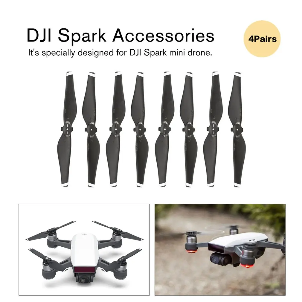 4 Pairs 5332 Low-Noise Quick Release CW CCW Blades Props Propellers for DJI Mavic Air FPV Foldable Drone RC Accessories Parts 4 Pairs 5332 Low-Noise Quick Release CW CCW Blades Props Propellers for DJI Mavic Air FPV Foldable Drone RC Accessories Parts