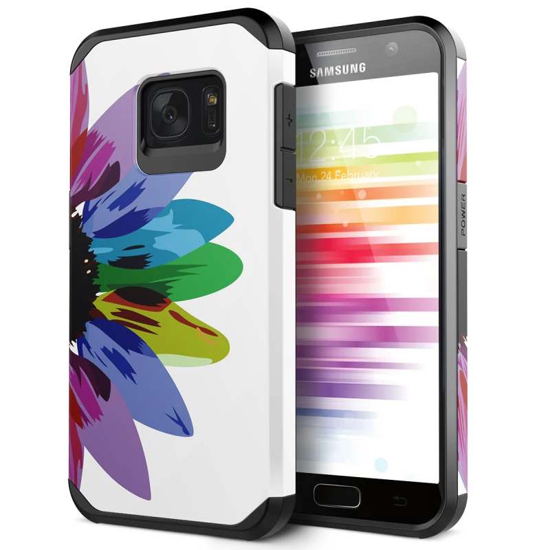 Роскошный чехол 2 в 1 для Samsung S7 жесткий бронированный подарок мальчика девочки