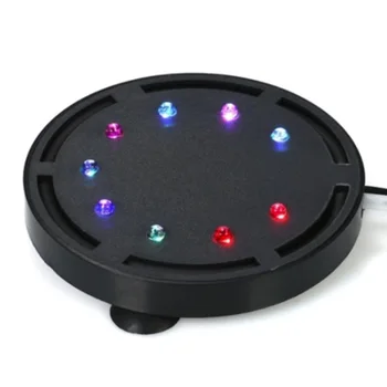 

Aquarium LED Underwater Light Flame Light Waterproof Light Gas Plate Light Bubble Light-1W EU Plug