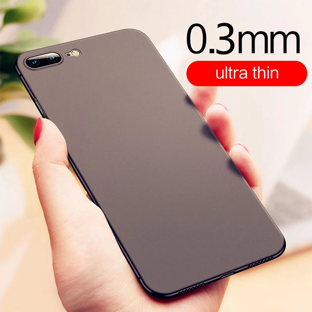

KISSCASE Ultra-thin Phone Case For iPhone X 7 8 Plus Frosted Translucent Cases For iPhone XS MAX 7 8 6 6S Plus Capa Shell Coque