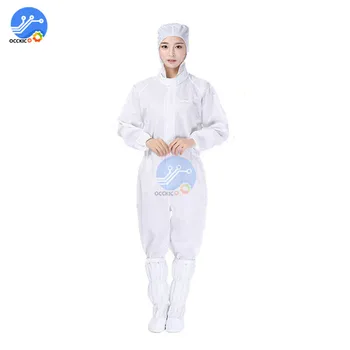 

Safety Protective Suit Anti Static Overalls Isolation Protect Clothing Dust-proof Anti-splash Breathable Safety Chemical Suit