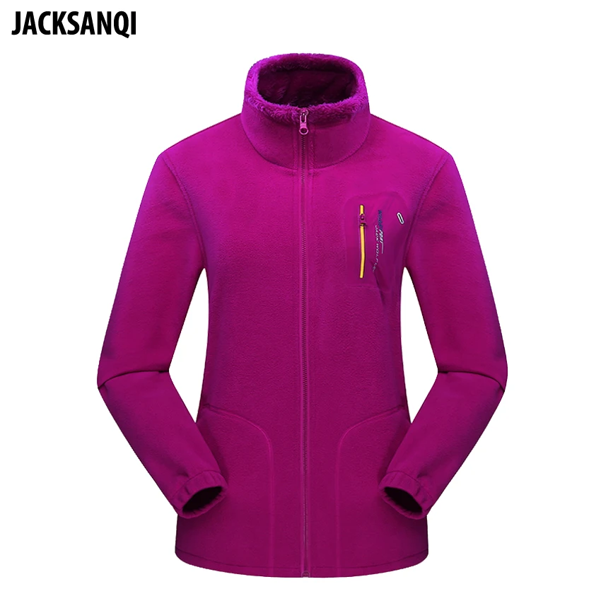 JACKSANQI мужские и женские Зимние флисовые походные уличные спортивные куртки для кемпинга толстые термо треккинговые мужские лыжные альпинистские пальто RA366