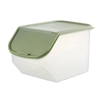 

Rice Storage Container Airtight Food Container Kitchen Cereal Grain Organizer K4UA
