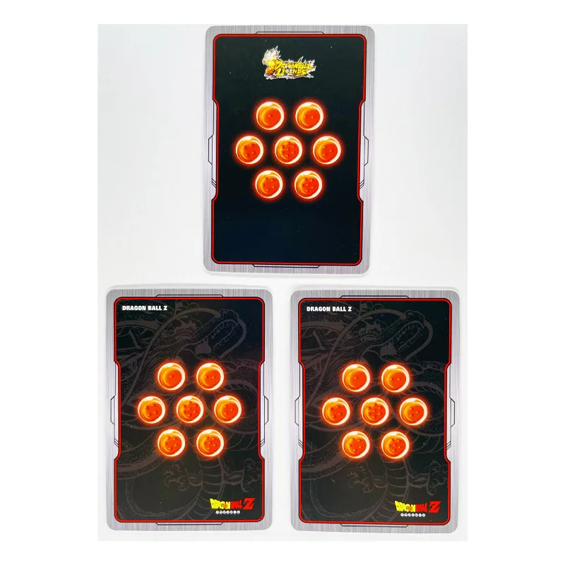 3pcs/set Dragon Ball Z GT Super Saiyan Heroes Battle Card Ultra