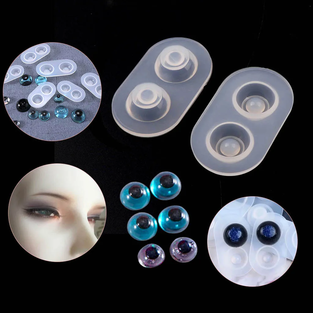 BJD eye mold resin eyeball eye silicone mold sd resin mold, 6pcs - 14mm 16mm 18mm 20mm 22mm
