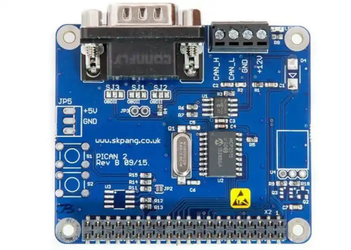 Raspberry Pi accesorios PiCAN2 puede autobús buje 2 frambuesa MCP2515 módulo