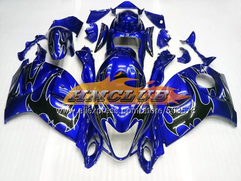 Инъекции для SUZUKI Hayabusa GSXR 1300 2008 2009 2010 2011 2012 22CL. 81 GSX-R1300 GSXR1300 08 09 10 11 12 обтекатель оранжевого и черного цвета - Цвет: No. 3