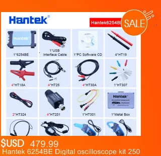 Hantek 365E USB Bluetooth беспроводной регистратор цифровых данных рекордер виртуальный мультиметр iPad/Windows 7/8/2000/XP Поддержка