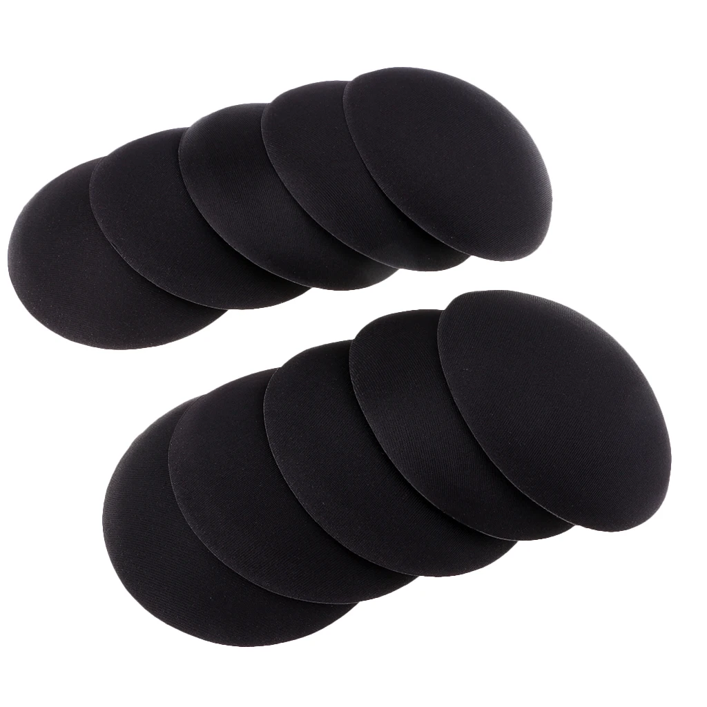 5 Pairs Round Bra Insert Breathable Breast Pad Swimsuit Replacement for Girl