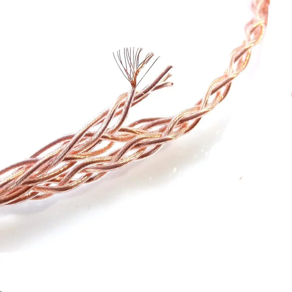 Haldane 3.5mm TRRS Balanced Male to 2.5mm TRRS Balanced Female Hi-End Audio Adapter 7N OCC Single Crystal Copper Cable