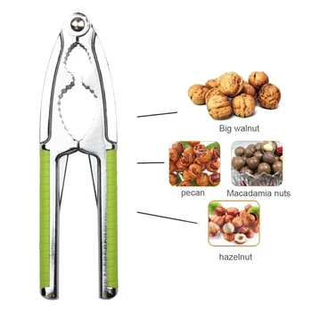 

Nut Opener Cutter Gadgets Multifunctional Walnut Clip Walnut Tool Quick Chestnut Clip Walnut Pliers Metal Nut Cracker Sheller