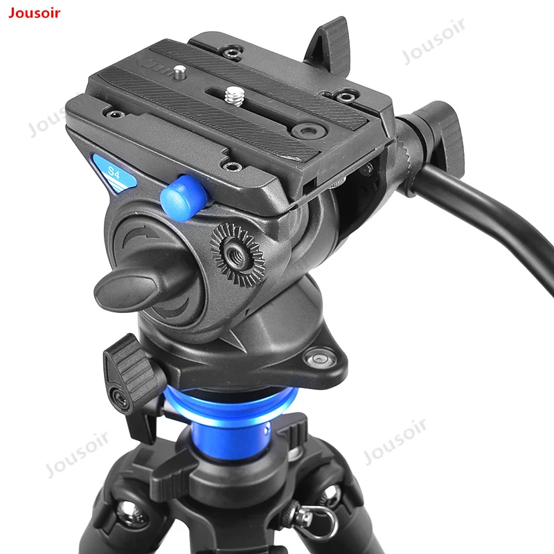 A2573FS4 Pro Алюминиевый штатив видео штативы с S4 шаровой головкой интегральный уровень 3 раздел+ сумка для переноски комплект CD50 T03