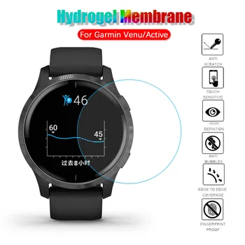 

New 3pcs Soft Smart watch Clear Protective Film Guard Protection For Garmin Venu/Active Smart Watch Full Screen Protector Cover