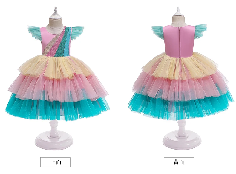 Платье для девочек; праздничные костюмы; детское платье принцессы на свадьбу; детское платье для выпускного бала для девочек 3-10 лет