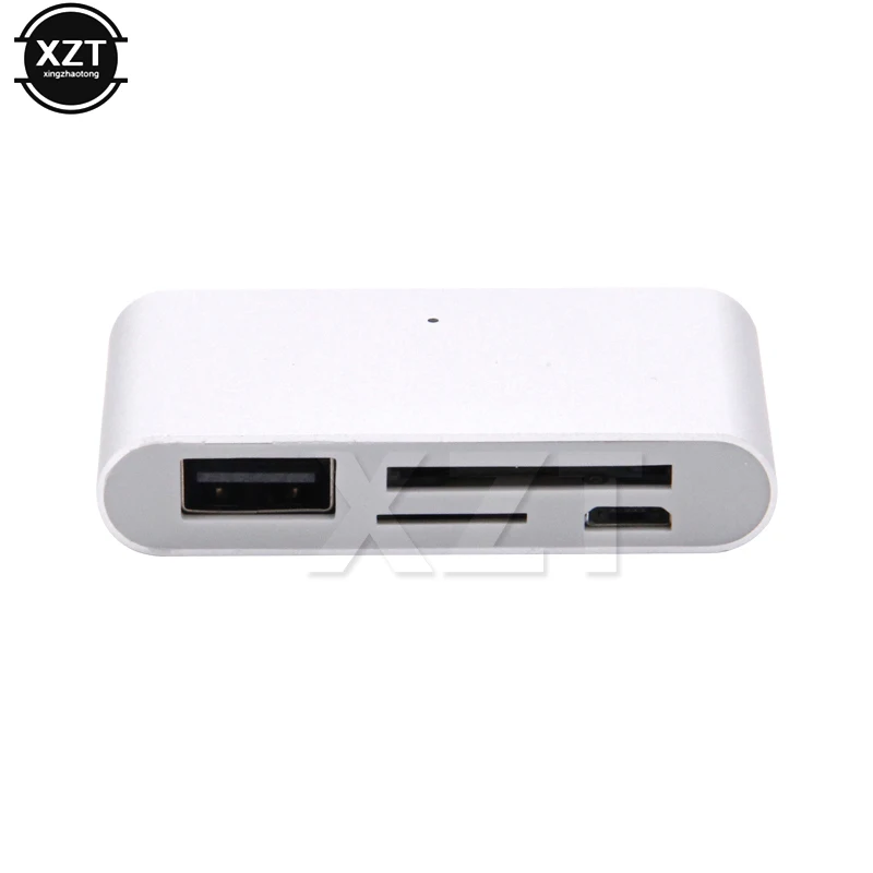 Usb type C концентратор OTG с USB 2,0 TF SD кардридер USB Многофункциональный переходник для huawei samsung MacBook Air Аксессуары для ноутбуков