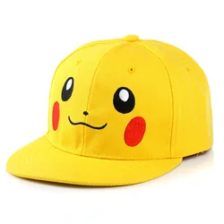 Casquette de Baseball Pokemon, chapeau Anime Pikachu, Cosplay ajustable, Hip Hop, Kawaii, chapeaux pour hommes, jouets, cadeau de noël 