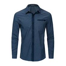 Европейский код, Мужская одежда, осень, маленький треугольник, орфография, цветная рубашка с принтом, чистый хлопок, для отдыха, рубашка с длинным рукавом, 096