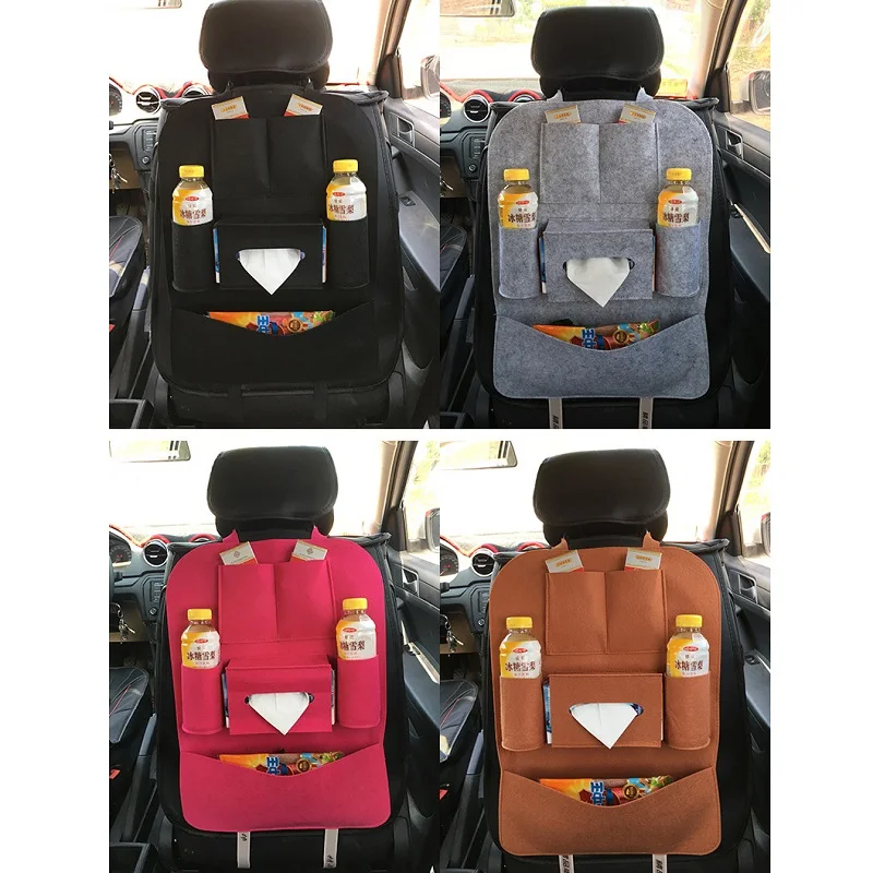 1 шт. популярный универсальный детский автомобильный защитный чехол на заднюю часть сиденья для автомобиля, коврик для салона автомобиля, сумка для хранения, многофункциональная сумка для хранения