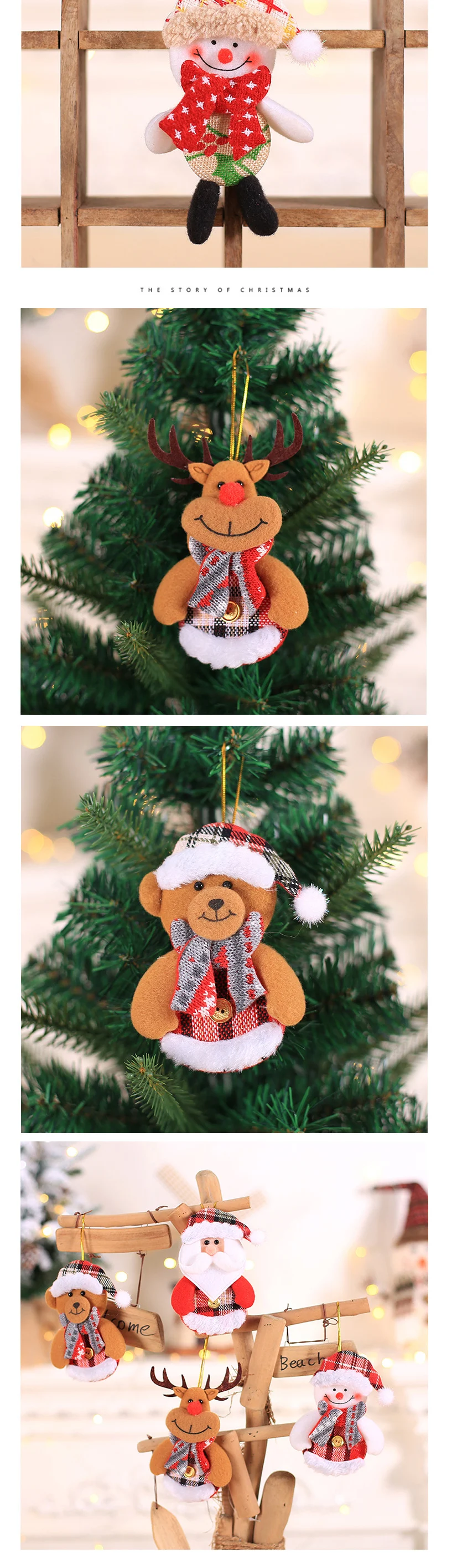 圣诞挂件_厂家圣诞节新款圣诞挂件圣诞树挂件迷你小玩偶公仔---阿里巴巴_03