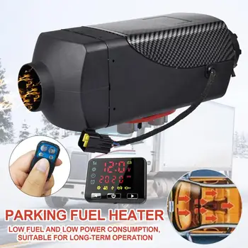 

Auxiliary Heater 2KW 12V/24V Mini Diesel Air Heater Fuel Heater LCD Compact Car Air Heater Websato Eberspacher For Trucks Motor
