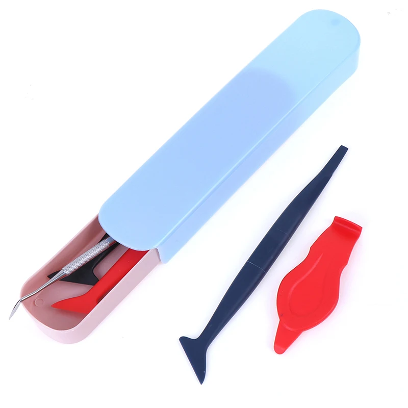 New 5pcs Car Stickers Hardness Wrap Vinyl Tools exterior accessories Micro Squeegee Scraper car Micro Gasket Squeegee