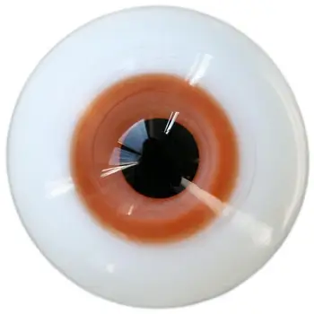 

[wamami] 6mm 8mm 10mm 12mm 14mm 16mm 18mm 20mm 22mm 24mm Orange Glass Eyes Eyeball BJD Doll Dollfie Reborn Making Crafts
