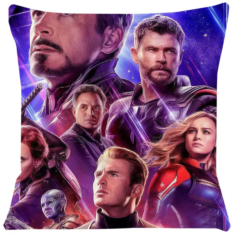 Мстители 4 Ultimate batch Stills наволочки для диванной подушки домашние декоративные пледы наволочки SJ-073