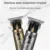 USB Перезаряжаемый Триммер Для Волос Электрический Беспроводной Скелет Машинка Для Стрижки Волос Бритва Триммер Для мужчин Парикмахерская Машина Для Стрижки Волос 0 мм Бритва