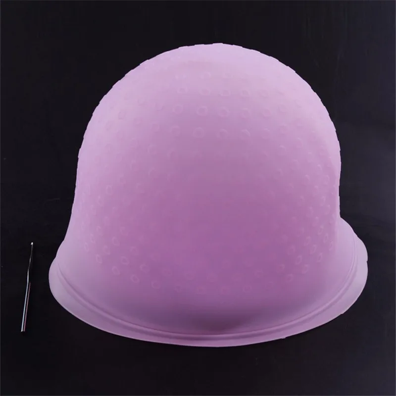 Silicone Reusable Hair Colouring Highlighting Dye Cap Frosting Tipping with Needle Professional Hair Dyeing Cap Tool Dropship Silicone Reusable Hair Colouring Highlighting Dye Cap Frosting Tipping with Needle Professional Hair Dyeing Cap Tool Dropship