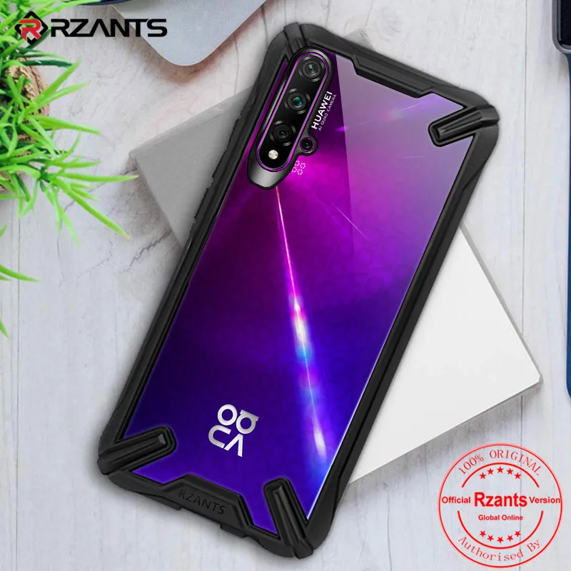 Военная подушка безопасности, противоударный защитный чехол для huawei Nova 5 T/Honor 20 S, прозрачный акриловый PC+ TPU противоударный защитный чехол