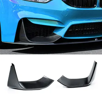 

Carbon Fiber Front Lip Splitter Flaps Cupwings for BMW 3 Series F80 M3 4 Series F82 F83 M4 2012-2017 2PCS Car-Styling