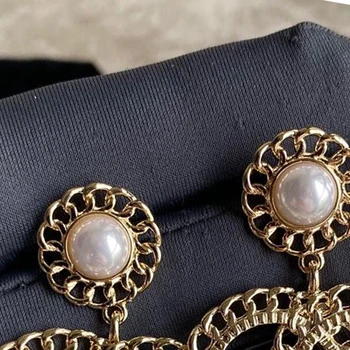 

Statement Letter New Design Oorbellen Bohemian Handmade Crystal Pendants Earrings Ladies Party Gifts Wedding Jewelry Accessories