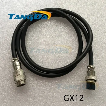 

GX connectors GX12 2 3 4 5 6 7 pin core M12 with wire Butt joint extension cable plug male to female P12mm DF12 YL12