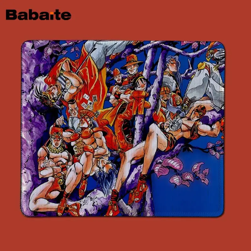 Lock Edge25x29cm Babaite простой дизайн jojo Необычные Приключения большой коврик для мыши PC компьютерный коврик резиновый PC компьютерный игровой коврик для мыши - Цвет: Lock Edge25x29cm