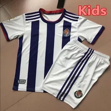 Детский комплект, футбольные футболки Valladolid 19, 20,,, Домашняя футболка Valladolid Jaime Mata Michel Borja Luismi Jaime